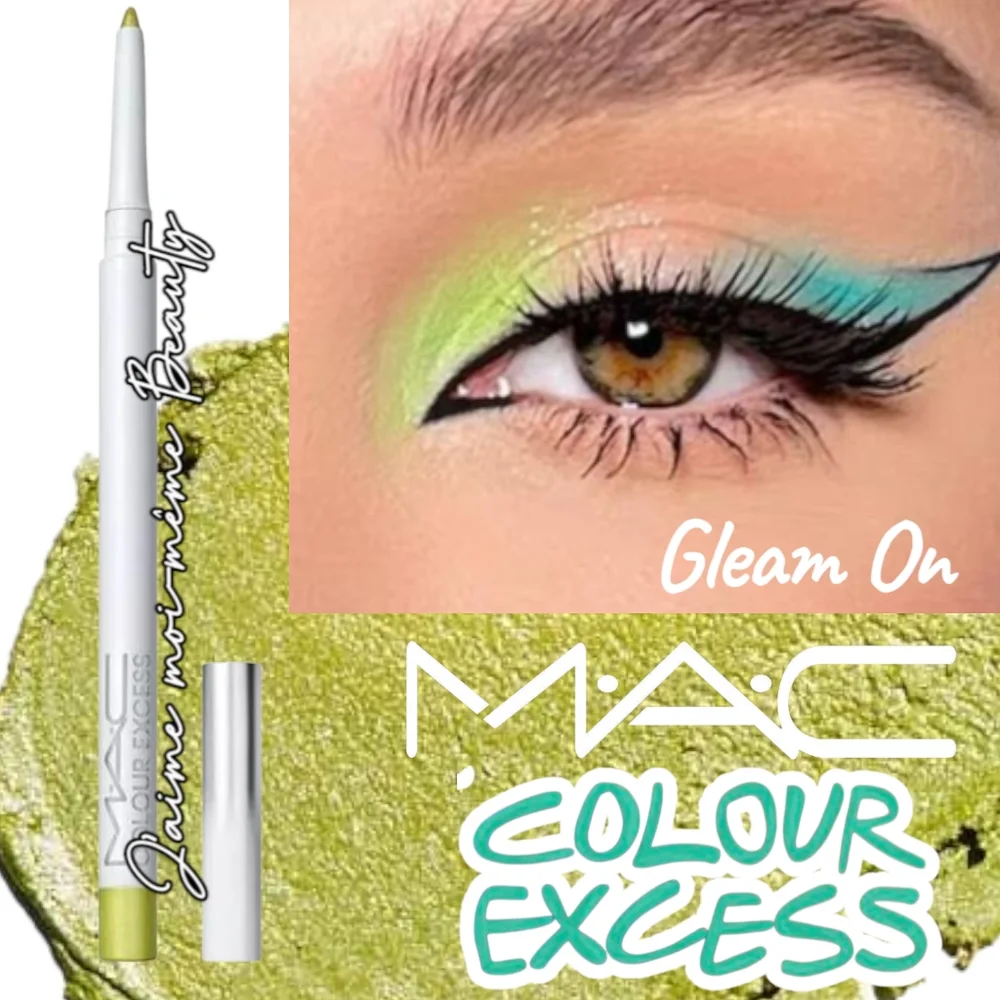 MAC Cosmetics Colour Excess Eyeliner GLEAM ON (CHARTREUSE/ LIME GREEN)